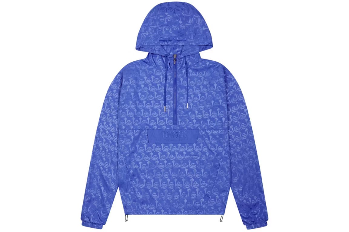 Trapstar Irongate Windbreaker Blue Monogram